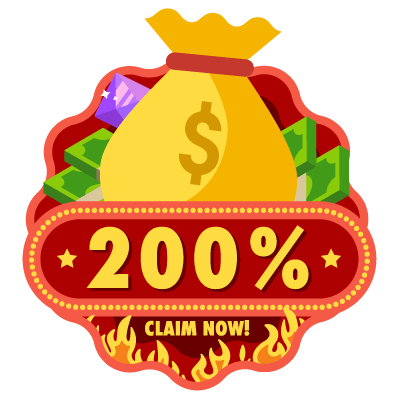 200% casino bonus